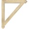 Ekena Millwork Traditional Arts & Crafts Rough Sawn Bracket, Douglas Fir, 4"W x 34"D x 38"H BKT04X34X38TRA03RDF - alternate 4